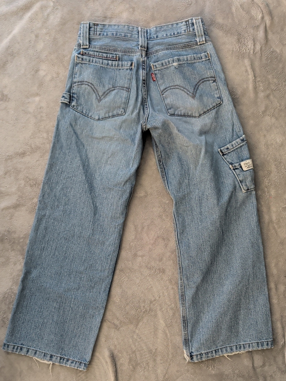 Levi's Relaxed Light Blue Carpenter Jeans